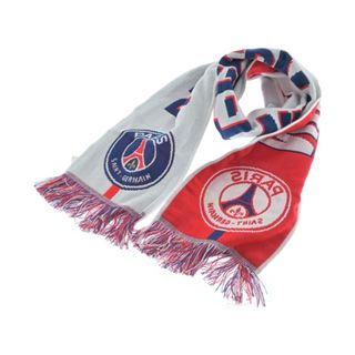 パリサンジェルマン(Paris Saint-Germain)のParis Saint-Germain マフラー - 白x紺x赤等 【古着】【中古】(マフラー)