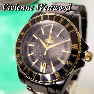 ヴィヴィアンウエストウッド(Vivienne Westwood)のVivienne Westwood ブラック メンズ腕時計 403(腕時計(アナログ))