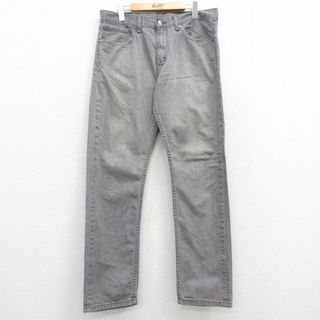 リーバイス(Levi's)のW36★古着 リーバイス Levis 508 ジーンズ メンズ コットン グレー デニム 24feb10 中古 ボトムス ジーパン Gパン ロング パンツ(ワークパンツ/カーゴパンツ)