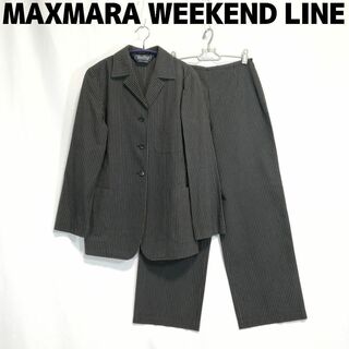 ウィークエンドマックスマーラ(Weekend Max Mara)のMaxMara カジュアル スーツ セットアップ 上下セット ジャケット パンツ(スーツ)