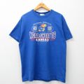 L★古着 半袖 ビンテージ Tシャツ メンズ 00年代 00s NCAA カン…