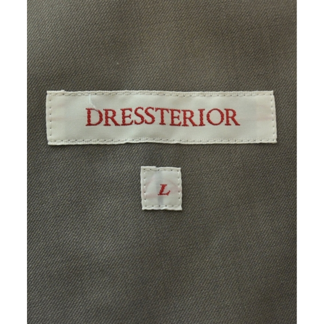 DRESSTERIOR(ドレステリア)のDRESSTERIOR ドレステリア ジャケット L ベージュ系 【古着】【中古】 メンズのジャケット/アウター(その他)の商品写真