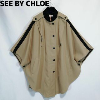 SEE BY CHLOE - シーバイクロエ ケープコート ポンチョ ジャケット ベージュ シティケープ SS