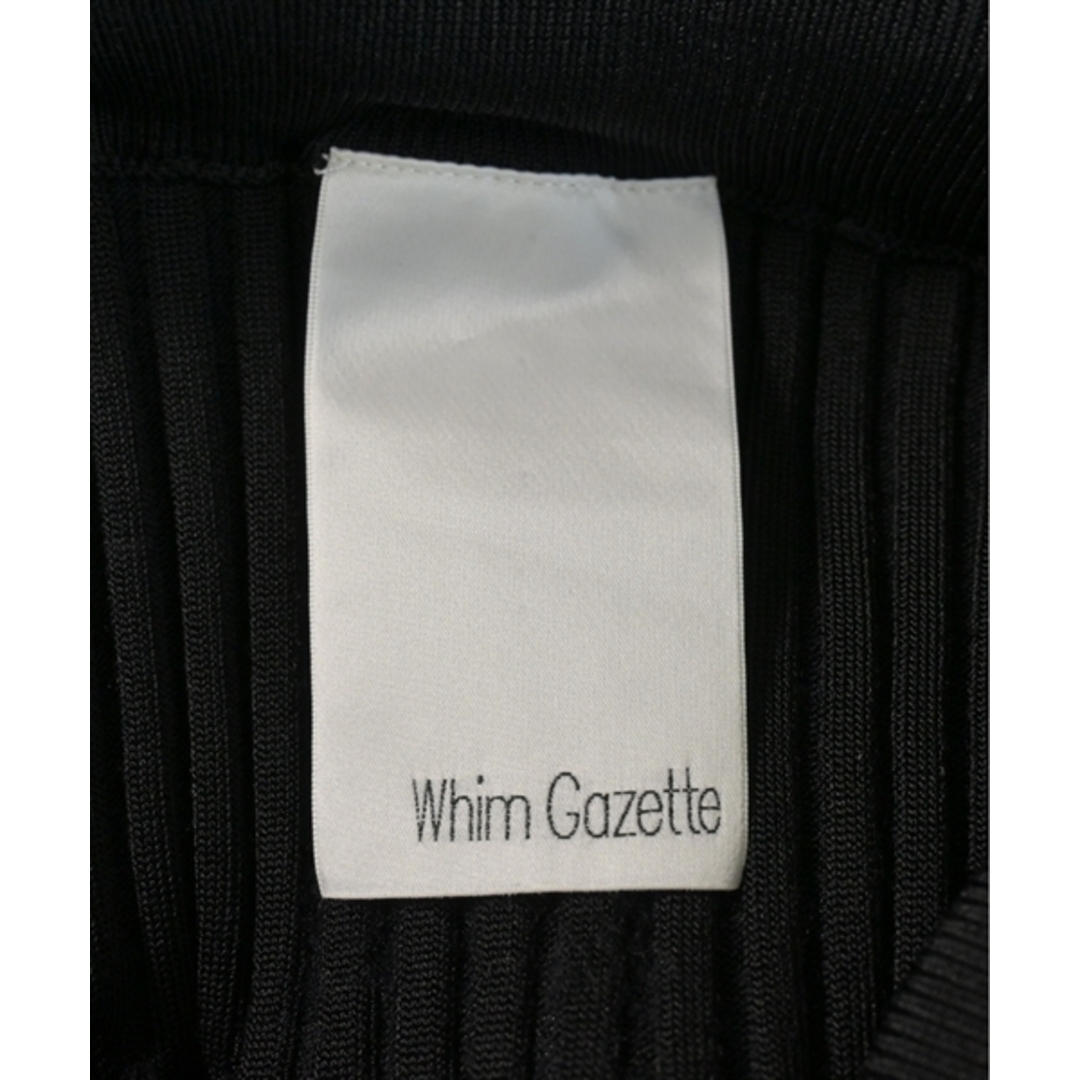 Whim Gazette(ウィムガゼット)のWhim Gazette ウィムガゼット ロング・マキシ丈スカート F 黒 【古着】【中古】 レディースのスカート(ロングスカート)の商品写真