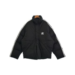 バレンシアガ(Balenciaga)のBALENCIAGA ダウンジャケット/ダウンベスト 40(M位) 黒 【古着】【中古】(ダウンジャケット)