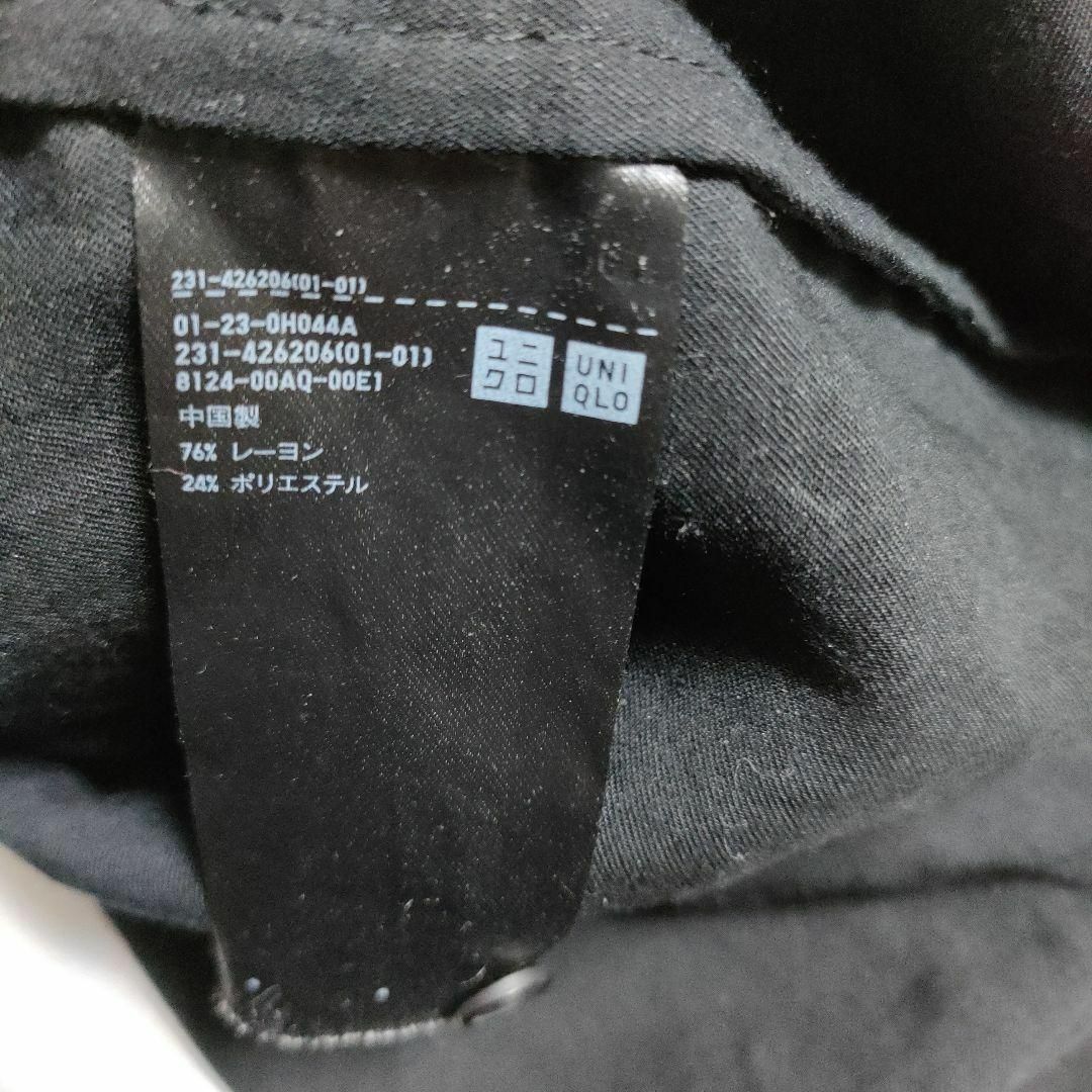 UNIQLO(ユニクロ)のUNIQLO ユニクロ (S)　レーヨンボウタイブラウス レディースのトップス(シャツ/ブラウス(長袖/七分))の商品写真