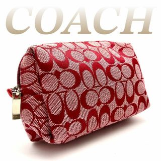 コーチ(COACH)のコーチ ポーチ マルチケース レザー レッド 60320(その他)