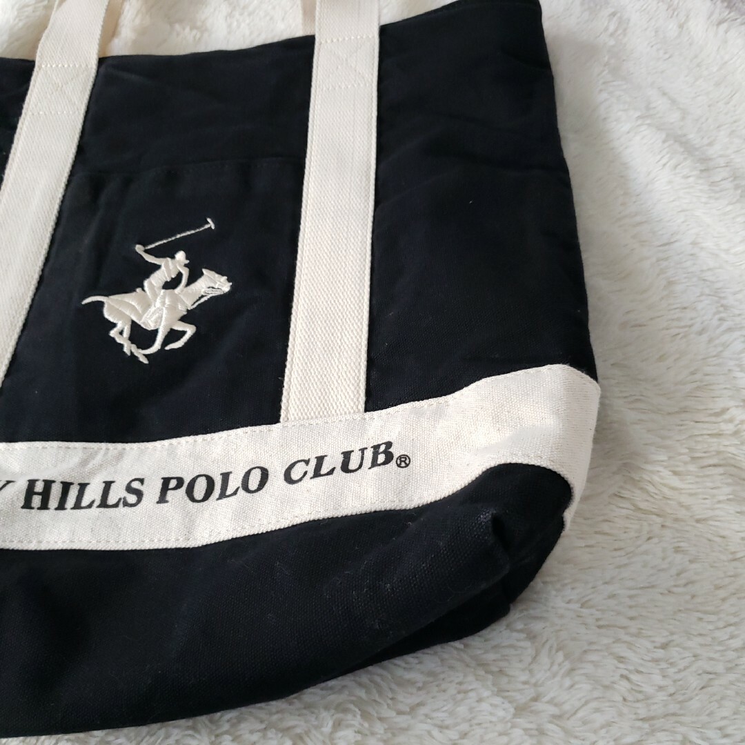 BEVERLY HILLS POLO CLUB（BHPC）(ビバリーヒルズポロクラブ)のBEVERLY HILLS POLO CLUB キャンバス トートバッグ レディースのバッグ(トートバッグ)の商品写真