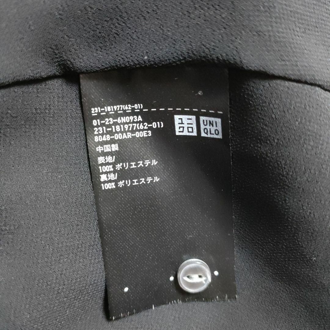 UNIQLO(ユニクロ)のUNIQLO ユニクロ (XL)　プリーツTブラウス　大きいサイズ レディースのトップス(シャツ/ブラウス(半袖/袖なし))の商品写真