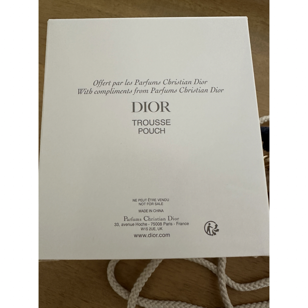 Dior(ディオール)の最新 DIOR ディオール　カゴポーチ ミニミニバッグ　ノベルティ  レディースのファッション小物(ポーチ)の商品写真