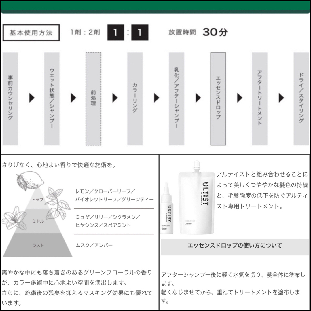 SHISEIDO (資生堂)(シセイドウ)のアルティスト　ヘアカラー　白髪染め　ホワイトブリーチあります　【１１）SBe】 コスメ/美容のヘアケア/スタイリング(カラーリング剤)の商品写真