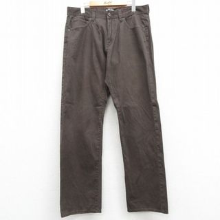 W36★古着 カークランド パンツ メンズ コストコ 濃茶 ブラウン 24feb12 中古 ボトムス ロング(ワークパンツ/カーゴパンツ)