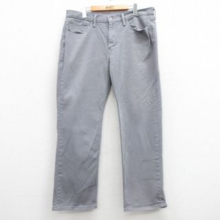 リーバイス(Levi's)のW38★古着 リーバイス Levis 514 パンツ メンズ グレー 24feb12 中古 ボトムス ロング(ワークパンツ/カーゴパンツ)