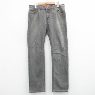 リーバイス(Levi's)のW31★古着 リーバイス Levis 511 ジーンズ メンズ グレー系 デニム 24feb13 中古 ボトムス ジーパン Gパン ロング パンツ(ワークパンツ/カーゴパンツ)