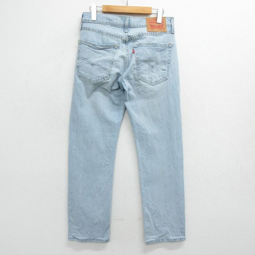 Levi's(リーバイス)のW30★古着 リーバイス Levis 514 ジーンズ メンズ 紺 ネイビー デニム 24feb14 中古 ボトムス ジーパン Gパン ロング パンツ メンズのパンツ(ワークパンツ/カーゴパンツ)の商品写真