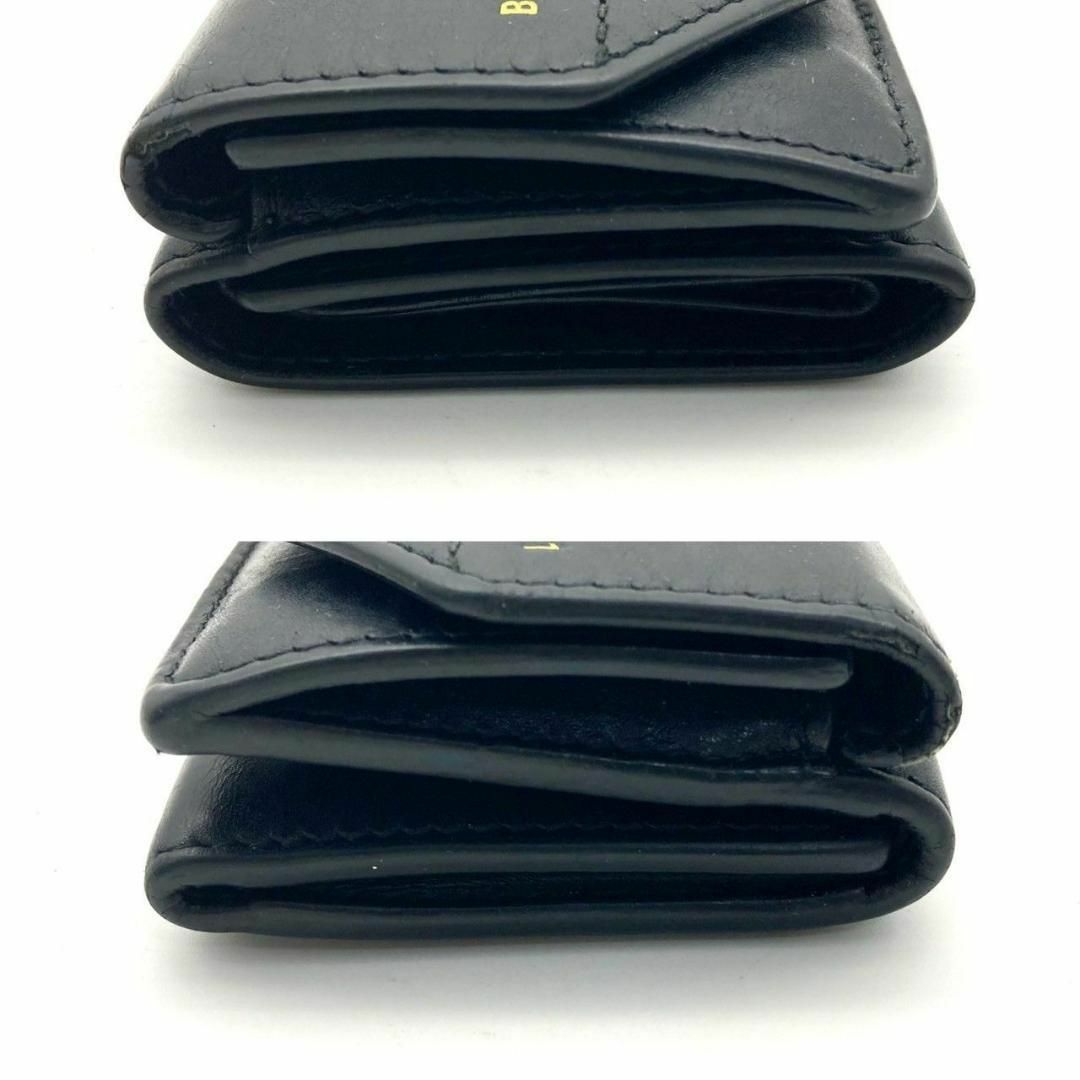 Balenciaga(バレンシアガ)のバレンシアガ 三つ折り財布 レザー ブラック 60321 レディースのファッション小物(財布)の商品写真