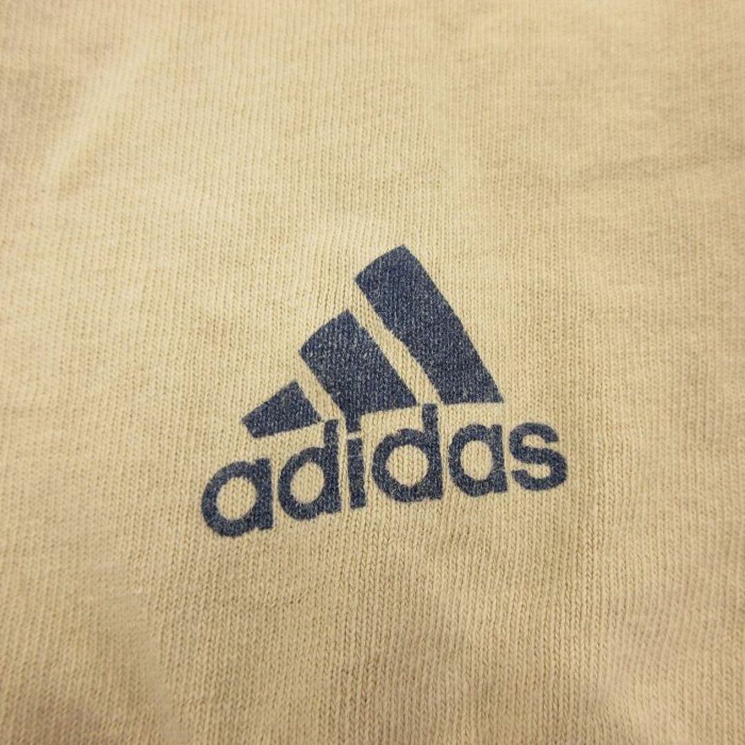 adidas(アディダス)のXL★古着 アディダス adidas 長袖 ビンテージ Tシャツ メンズ 00年代 00s ノートルダム ファイティングアイリッシュ 大きいサイズ コットン クルーネック ベージュ カーキ 24feb13 中古 メンズのトップス(Tシャツ/カットソー(半袖/袖なし))の商品写真