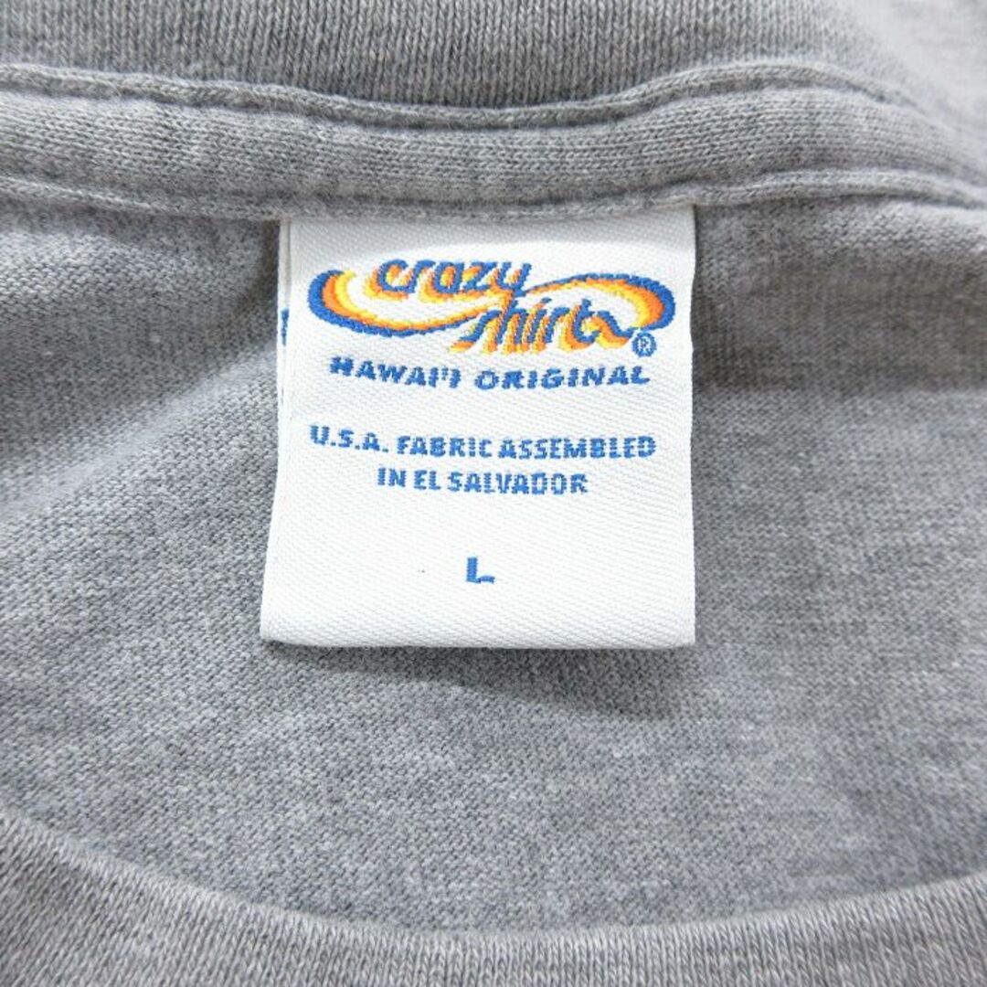 Crazy - XL☆古着 Crazy Shirts 半袖 ビンテージ Tシャツ メンズ Crazy - XL☆古着 Crazy Shirts 半袖 ビンテージ Tシャツ メンズ