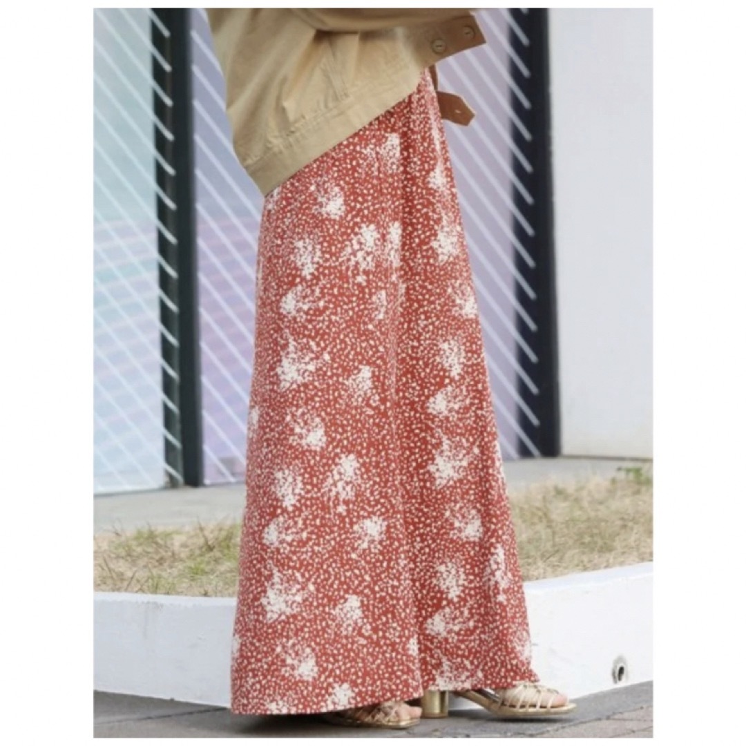 Ungrid(アングリッド)のバックスリットフィットフレアスカート  レディースのスカート(ロングスカート)の商品写真