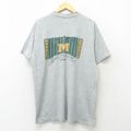 XL★古着 半袖 ビンテージ Tシャツ メンズ 90年代 90s ミシガン ク…