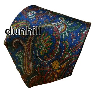 ダンヒル(Dunhill)の【dunhill】　ダンヒル　総柄　イタリア製(ネクタイ)