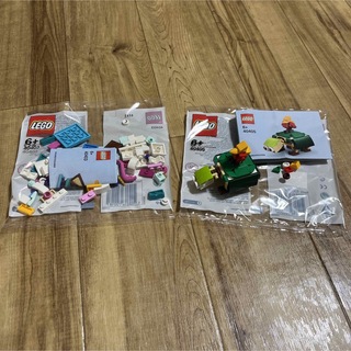 レゴ(Lego)のLEGO 40403 40405 新品未開封　ユニコーン　かめと小鳥(積み木/ブロック)