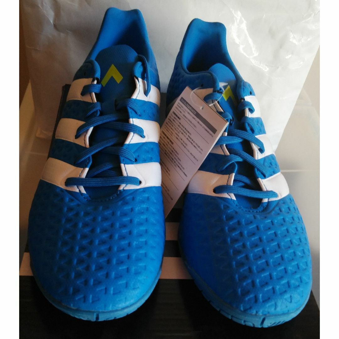 adidas(アディダス)のアディダス　ＡＣＥ１６．４ＩＮ　サイズ：26.5cm　未着用・購入時箱付き スポーツ/アウトドアのサッカー/フットサル(シューズ)の商品写真