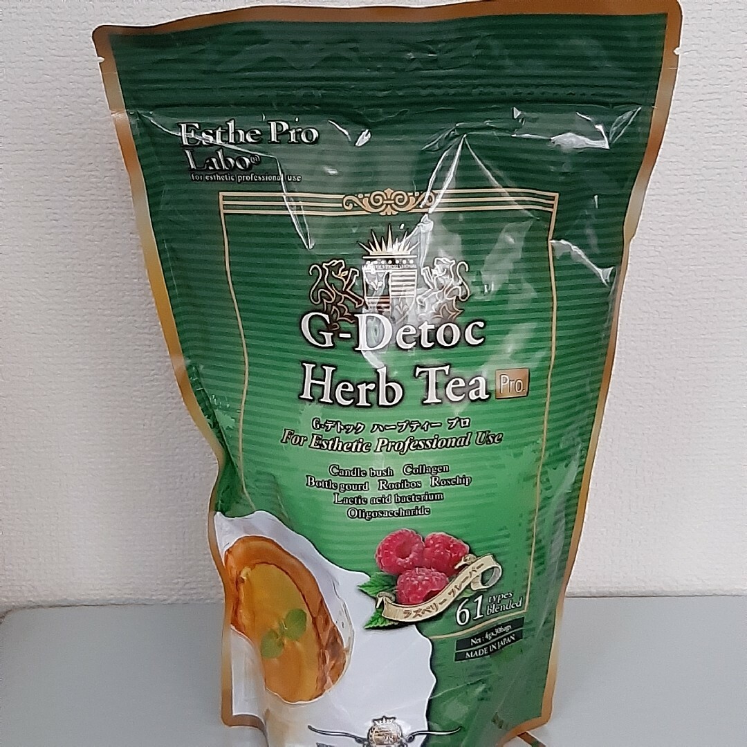 Esthe Pro Labo(エステプロラボ)のエステプロラボ Gデトック ハーブティー プロ　4gx30袋 食品/飲料/酒の健康食品(健康茶)の商品写真