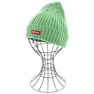 シュプリーム(Supreme)のSupreme シュプリーム ニットキャップ・ビーニー - 緑 【古着】【中古】(ニット帽/ビーニー)