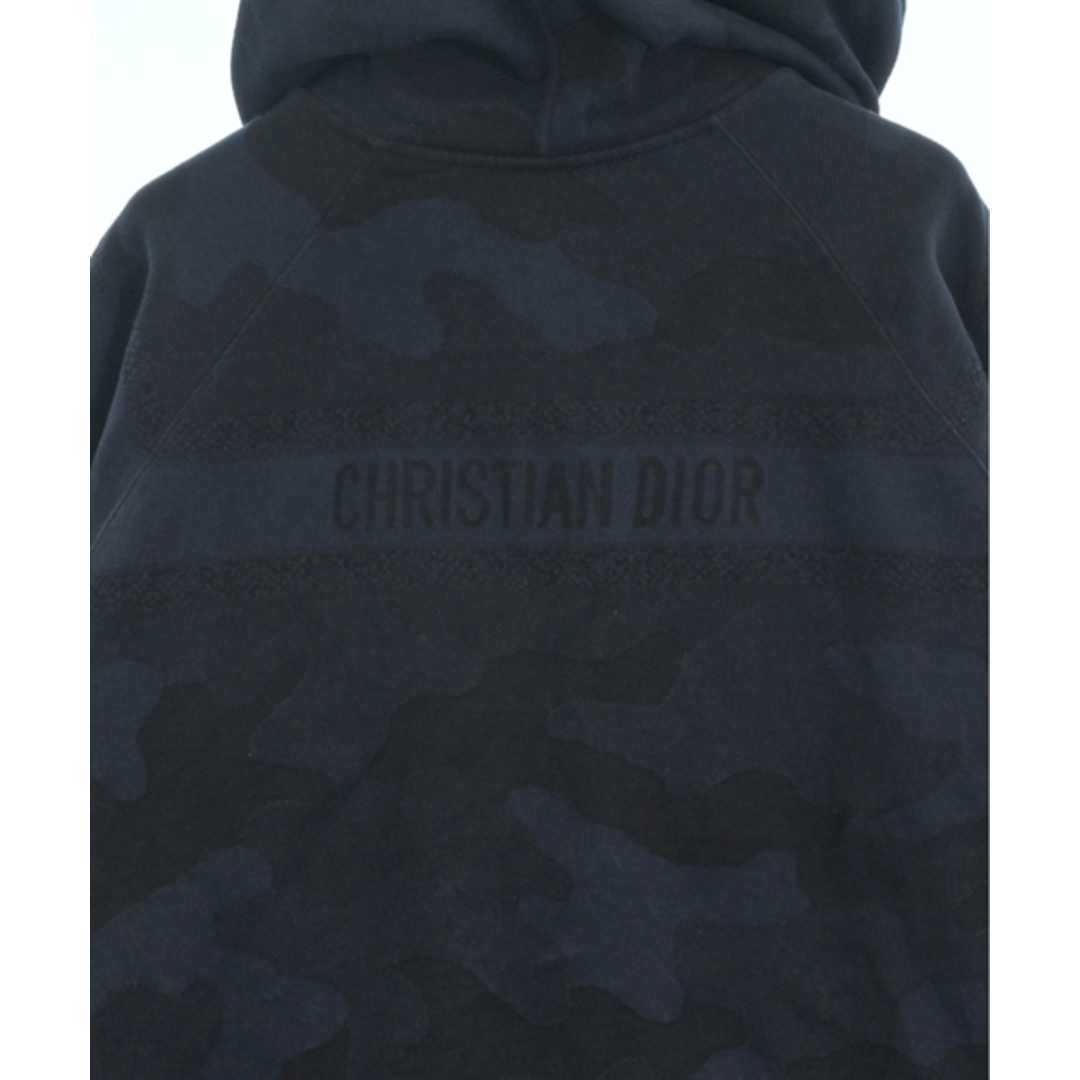 Christian Dior(クリスチャンディオール)のChristian Dior パーカー 36(S位) 紺x黒(迷彩) 【古着】【中古】 レディースのトップス(パーカー)の商品写真