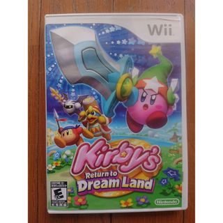 ウィー(Wii)のwii 北米版 星のカービィ Kirby's Return to Dream(家庭用ゲームソフト)