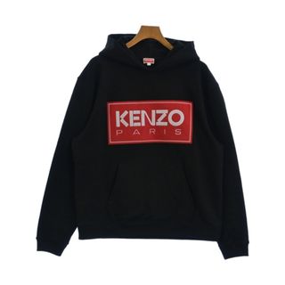 ケンゾー(KENZO)のKENZO ケンゾー パーカー L 黒 【古着】【中古】(パーカー)