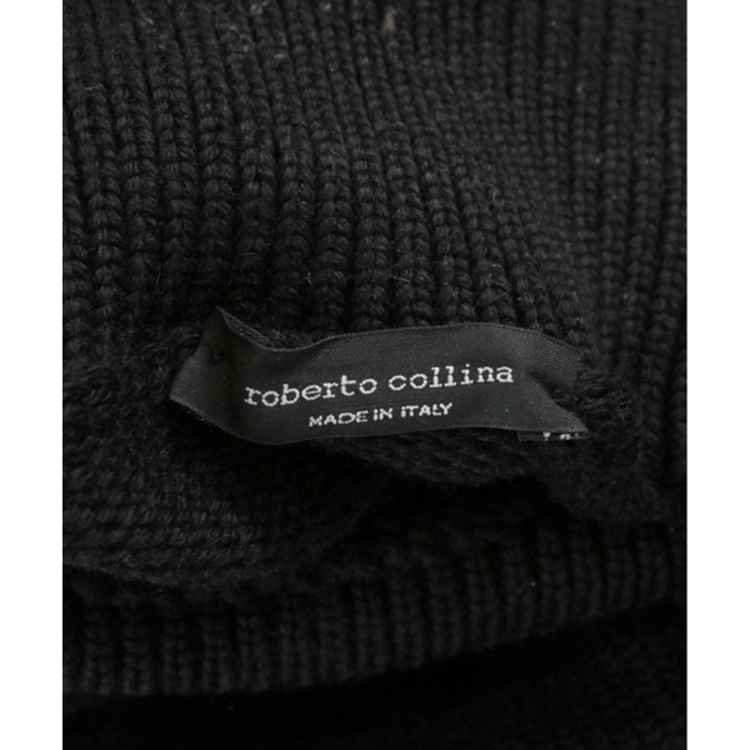 ROBERTO COLLINA(ロベルトコリーナ)のROBERTO COLLINA ニット・セーター 46(XL位) 黒 【古着】【中古】 レディースのトップス(ニット/セーター)の商品写真