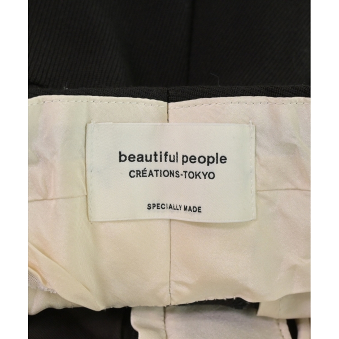 beautiful people(ビューティフルピープル)のbeautiful people スラックス 40(M位) 黒 【古着】【中古】 メンズのパンツ(スラックス)の商品写真