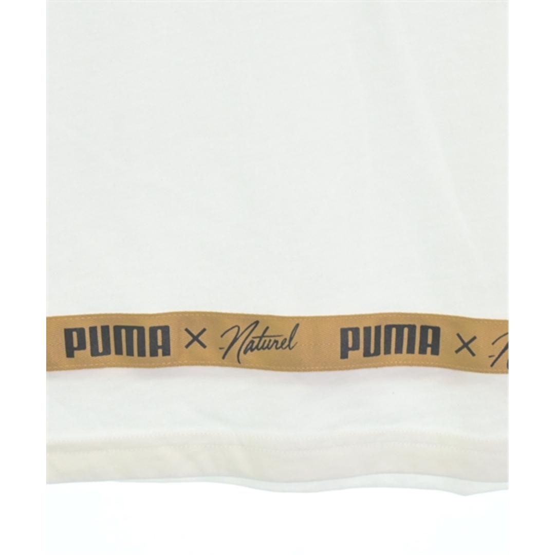 PUMA(プーマ)のPUMA プーマ Tシャツ・カットソー S 白 【古着】【中古】 メンズのトップス(Tシャツ/カットソー(半袖/袖なし))の商品写真