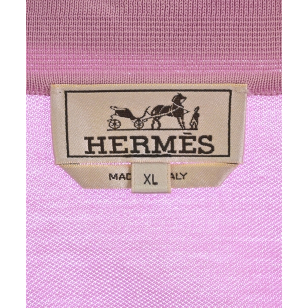 Hermes(エルメス)のHERMES エルメス カジュアルシャツ XL ピンク 【古着】【中古】 メンズのトップス(シャツ)の商品写真