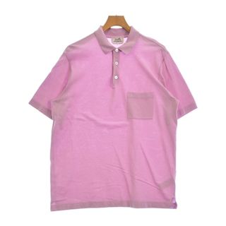 エルメス(Hermes)のHERMES エルメス カジュアルシャツ XL ピンク 【古着】【中古】(シャツ)