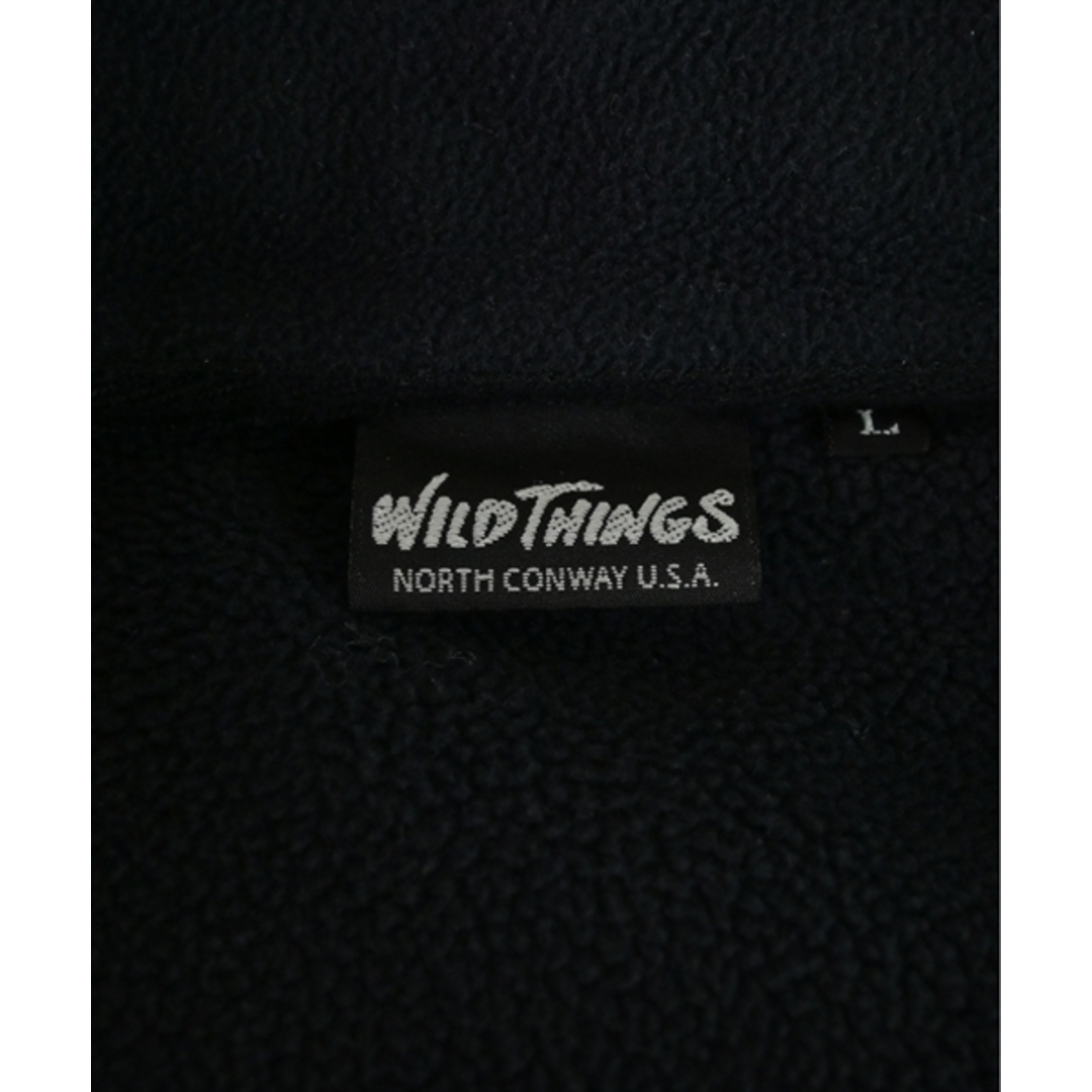 WILDTHINGS(ワイルドシングス)のWILD THINGS ワイルドシングス ブルゾン L 黒 【古着】【中古】 メンズのジャケット/アウター(その他)の商品写真