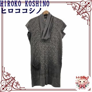 HIROKO KOSHINO - HIROKO KOSHINO ヒロココシノ トップス チュニック 袖なし