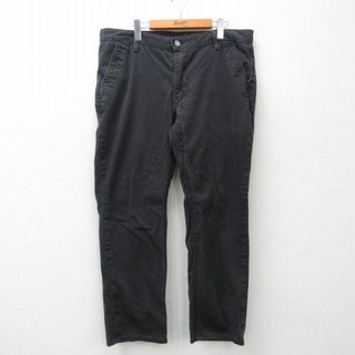 リーバイス(Levi's)のW39★古着 リーバイス Levis チノパンツ チノパン メンズ 黒 ブラック 24feb17 中古 ボトムス ロング(ワークパンツ/カーゴパンツ)