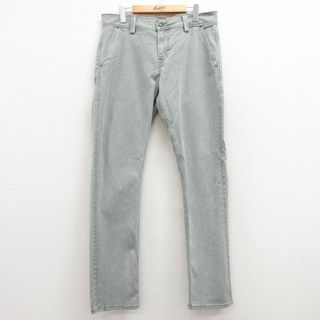 リーバイス(Levi's)のW36★古着 リーバイス Levis 511 ジーンズ メンズ 緑他 グリーン デニム 24feb19 中古 ボトムス ジーパン Gパン ロング パンツ(ワークパンツ/カーゴパンツ)