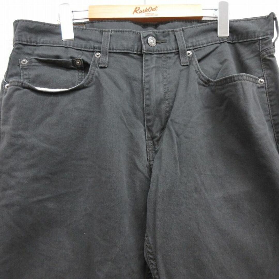 Levi's(リーバイス)のW36★古着 リーバイス Levis 502 パンツ メンズ グレー系 24feb20 中古 ボトムス ロング メンズのパンツ(ワークパンツ/カーゴパンツ)の商品写真