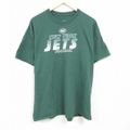 XL★古着 半袖 Tシャツ メンズ NFL ニューヨークジェッツ 大きいサイズ…