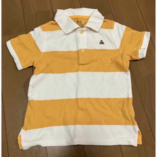 ベビーギャップ(babyGAP)のbaby Gap ベビーギャップ ベビー キッズ ポロシャツ 半袖 黄色 110(Tシャツ/カットソー)