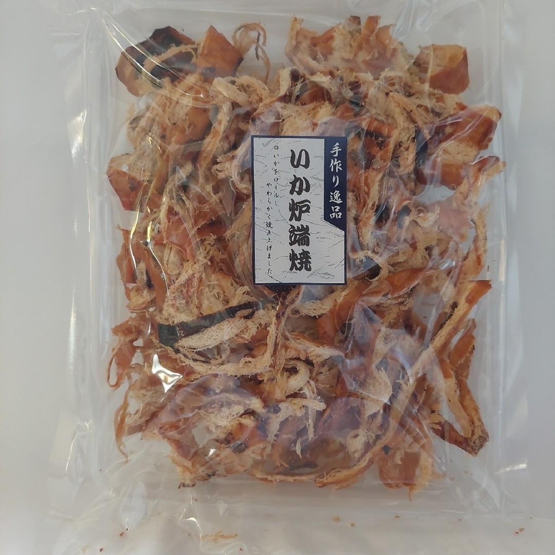 広島県尾道市製造。お酒のお供・アテいか炉端焼150g おやつ おつまみ 珍味 肴 食品/飲料/酒の食品(魚介)の商品写真