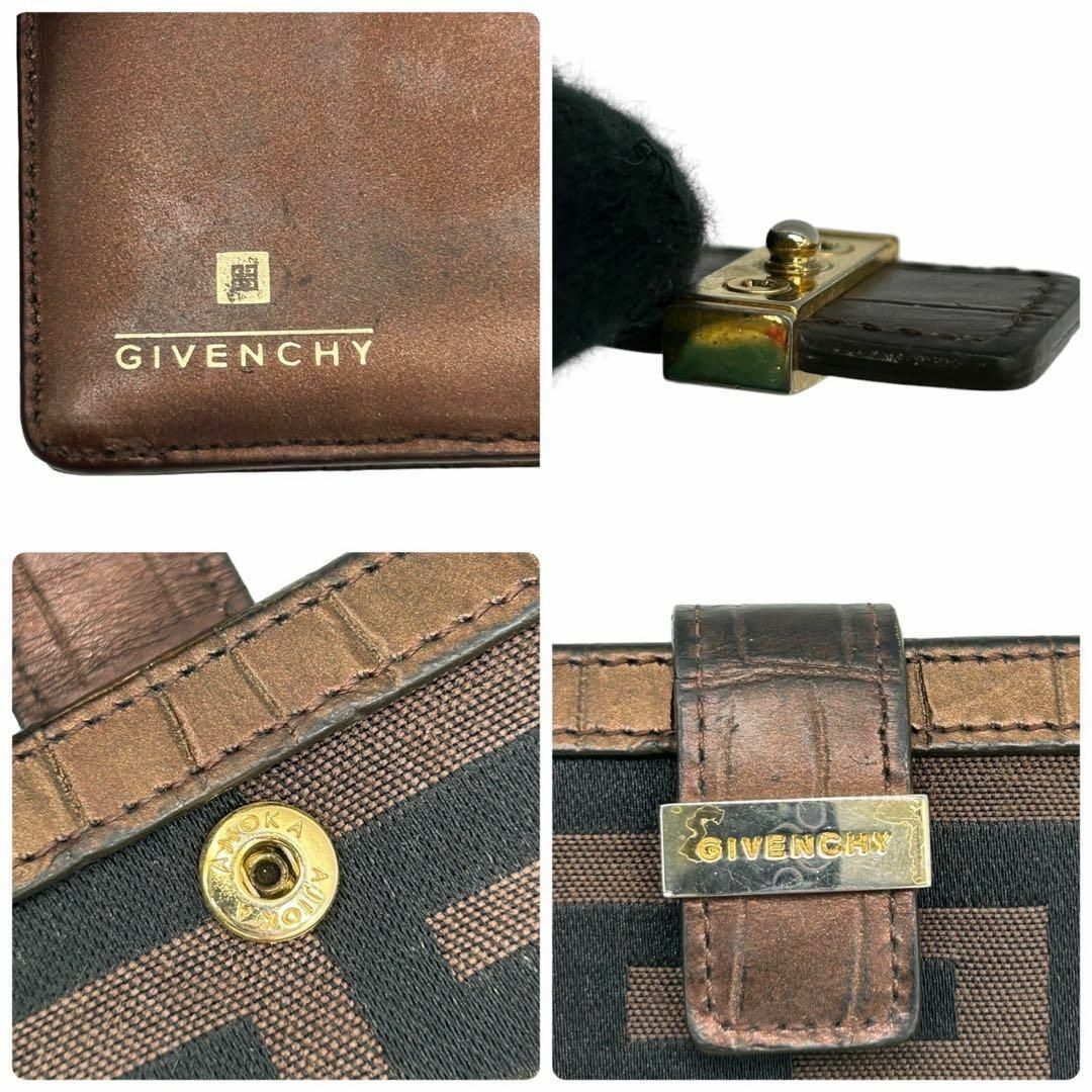 GIVENCHY(ジバンシィ)のジバンシー w2 三つ折り財布　ダブルホック　G柄　コンパクトウォレット レディースのトップス(Tシャツ(半袖/袖なし))の商品写真