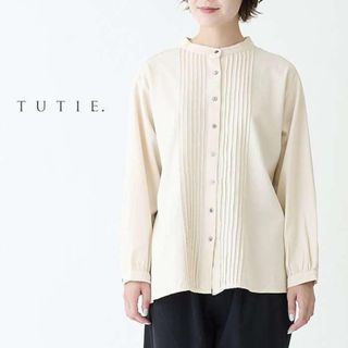 nest Robe - 新品 TUTIE. ツチエ コットンツイル起毛ピンタックブラウス