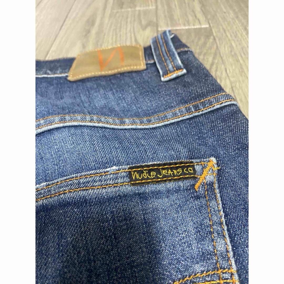 Nudie Jeans(ヌーディジーンズ)のnudie  jeans テーパードデニム　ヌーディージーンズ メンズのパンツ(デニム/ジーンズ)の商品写真