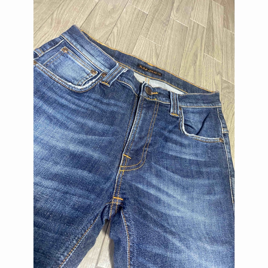 Nudie Jeans(ヌーディジーンズ)のnudie  jeans テーパードデニム　ヌーディージーンズ メンズのパンツ(デニム/ジーンズ)の商品写真