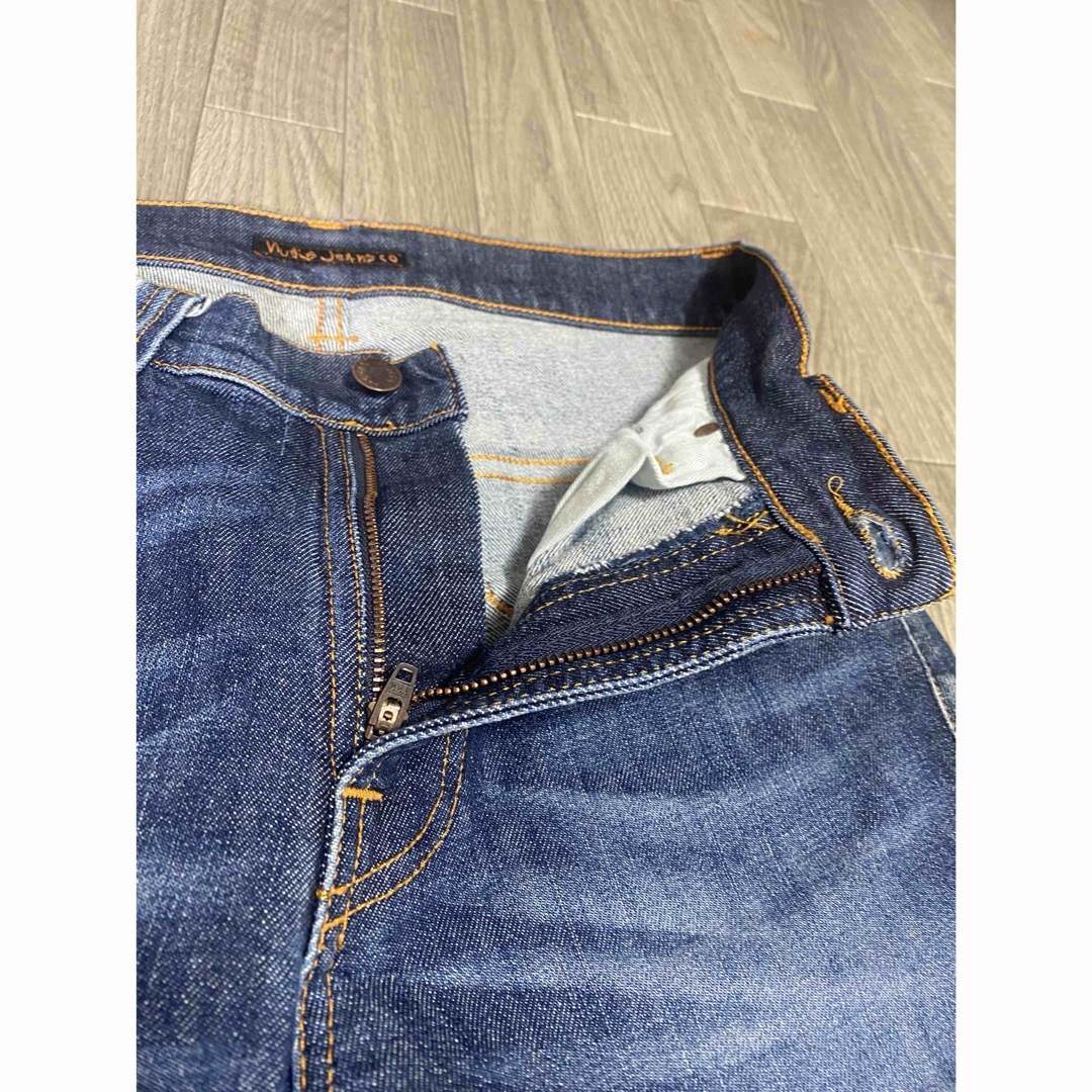 Nudie Jeans(ヌーディジーンズ)のnudie  jeans テーパードデニム　ヌーディージーンズ メンズのパンツ(デニム/ジーンズ)の商品写真